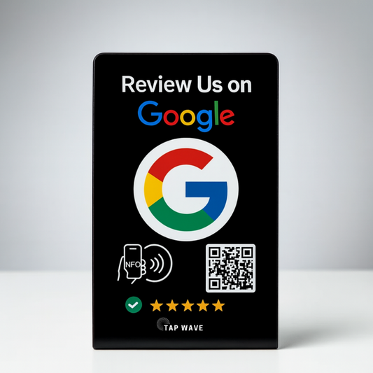 Google Review Us Stand