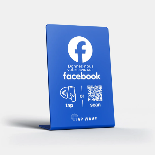 Présentoir Facebook Suivez-nous