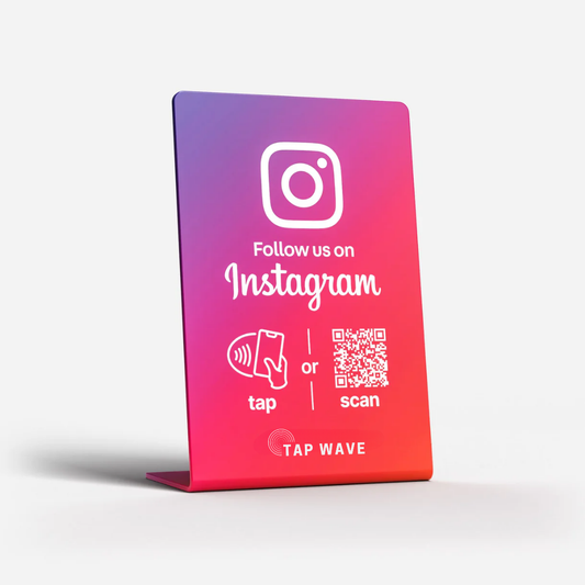 Instagram Follow Us Stand